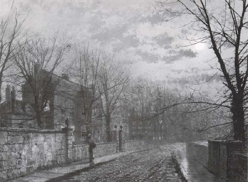 Atkinson Grimshaw St Anne-s Lane,Headingley oil painting image